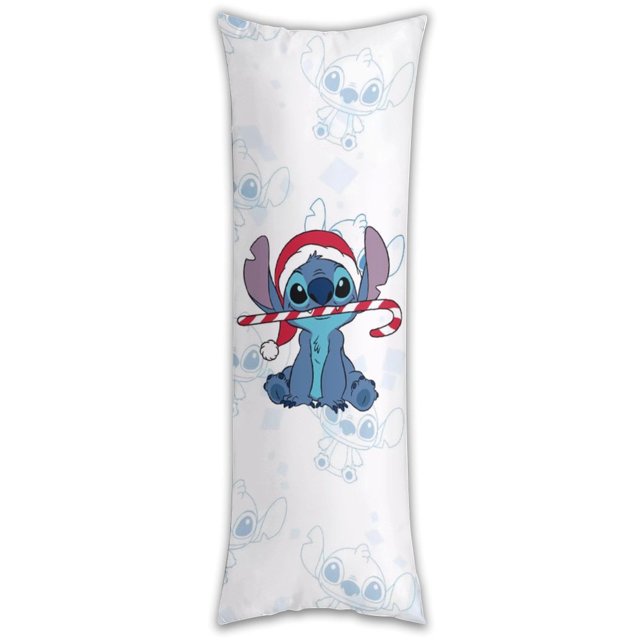 Funda de almohada de punto navideño, funda de almohada larga de cuerpo entero, almohada de compañero de juegos para niños, cojín de sofá, muebles para el hogar, decoraciones de cama de 20" x 54"