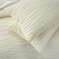 thumbnail image 5 of Chic Home Kyree 3-Piece Stitched Quilt Set, Queen, Beige, 5 of 6