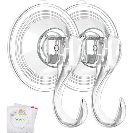 

Wreath Hanger Large Clear Reusable Heavy Duty Wreath Hanger Suction Cup With Wipes 22 Lb Strong Window Glass Suction Cup Hooks Wreath Holder For Hall