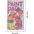 thumbnail image 2 of Watercolor Painting Book Minis Paint Pad with 2 Paintbrush Portable Travel DIY Watercolor Coloring Books for Kids Adults, 2 of 5