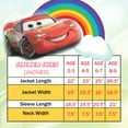 thumbnail image 2 of Disney Pixar Cars Boys' Lightning McQueen Waterproof Rain Slicker - Sizes 2-7, 2 of 6