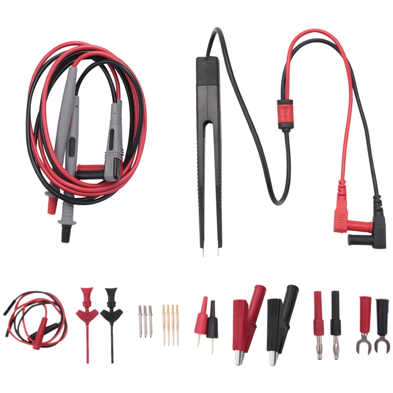 Multimeter Test Leads Kit Digital Electrical Test Probes Set with