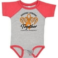 thumbnail image 3 of Inktastic Leukemia Awareness Staying Strong Together and Orange Ribbon Boys or Girls Baby Bodysuit, 3 of 5