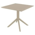 thumbnail image 2 of Compamia Sky Polypropylene Outdoor Bistro Set, 2 of 11