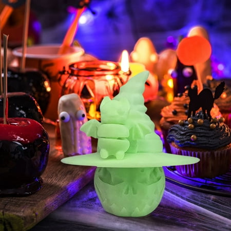 

DWSHUM Up to 65% off Halloween Decor Printing Halloween Pumpkin Hat Ornament Witch Decoration Witch Hat Clearance Fall Savings