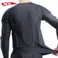 thumbnail image 2 of Chaqueta de armadura de cuerpo completo para motocicleta, ropa interior protectora para Moto, anticolisión, almohadilla de panal, Tops de Motocross, 2 of 5