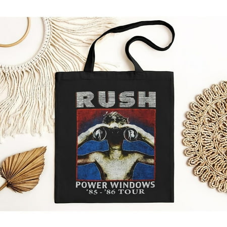 vintage Rush Power Windows  85- 86 Tour Tote Bag-TH19402