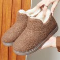 thumbnail image 6 of Coffee Women'S Boots With Fleece Lining And Thick Sole For Fall And Winter Comfortable And Soft-Soled, 6 of 9
