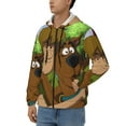 thumbnail image 2 of Shaggy Scooby Doo Sweatshirt For Mens Fashion Hoodies Zipper Coat Jacket With Pockets Athletic Daily Hoody Hooded, 2 of 6