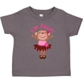 thumbnail image 3 of Inktastic Monkey 4th Birthday 4 Year Old Girl Girls Toddler T-Shirt, 3 of 5