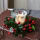 thumbnail image 4 of Christmas Candle Ring Garland Red Berry Christmas Candle Ring Hanging Garland Suitable For Kitchen Cabinet Christmas Table Centerpiece, 4 of 9