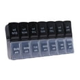 thumbnail image 4 of Braille Porte-Vitamines Portable 14 Diviseurs Distributeur de Table de Médecine (Noir), 4 of 10
