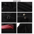 thumbnail image 4 of Visaccy Boy Suits 5 Pieces Outfit Set Boys Velvet Suit Blazer Vest Pants Formal Black Tuxedo Slim Dresswear, 4 of 5