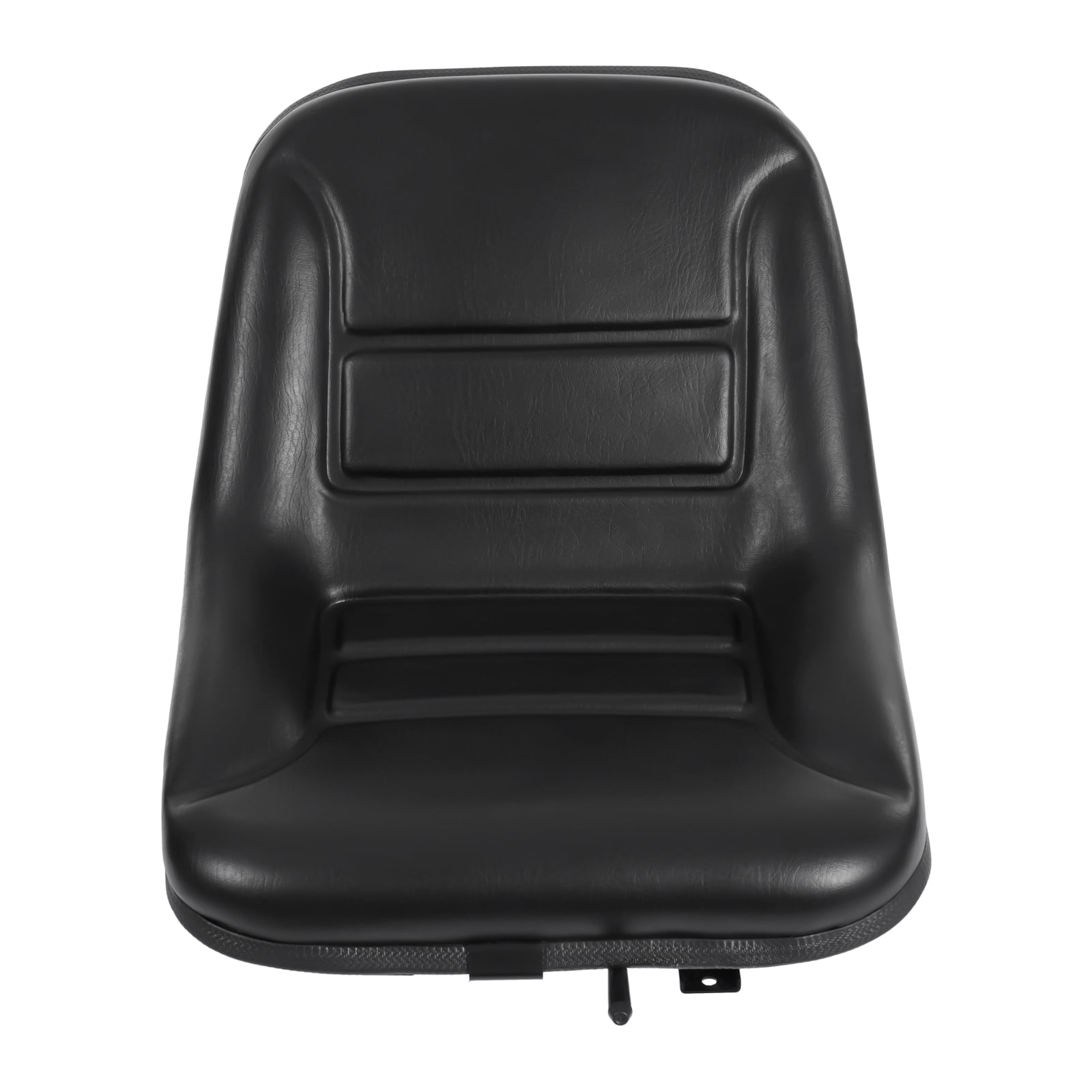 Utility Universal Lawn Mower Seat Black Garden Tractor Seat Cranes Forklifts Tractors Suspension Seat 18.5" L&W,14.88in H