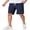 Navy Blue, variant on Men' Cotton Shorts Casual Summer Beach Shorts Lightweight Stretch Twill Drawstring Golf Shorts