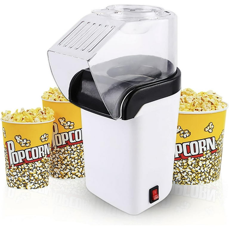  Hot Air Popper, Electric Popcorn Maker Machine with 1200W, No  oil needed, Healthy and Delicious Snack for Kids, Adults. Great for Holding  Parties in Home and Watching Movies with Family: Home