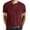 Wine@GC@, variant on CONZONE Men's T-Shirts Short Sleeve T Shirts for Men Casual Crew Neck Letter Graphic Y2K Lightweight Tees Soft Cozy Half Buttons Tops