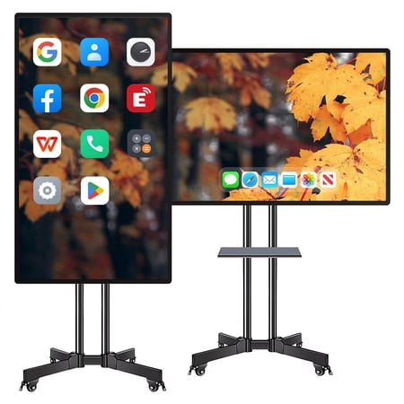 JYXCN 49" 4K Smart Board, Touch Screen All-In-One Interactive Whiteboard Android 12 Digital Electronic Calendar for Classroom & Training Smart TVs