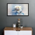 thumbnail image 3 of Flower Wall Art White Rose Rustic Landscape Floral Canvas Art Wall Decor For Bedroom Livingroom Office, 3 of 8