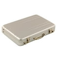 thumbnail image 2 of SPRING PARK Miniature Aluminum Alloy Suitcase, Dollhouse Accessory for 1/6 Scale Dolls, 2 of 7