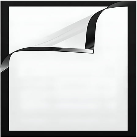 LAMIRO 11.8 in x 15.7 in Black Magnetic Artwork Frames