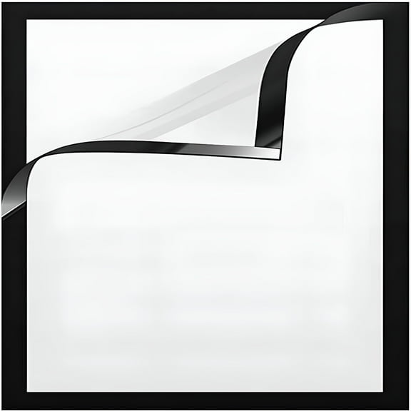 LAMIRO 11.8 in x 15.7 in Black Magnetic Artwork Frames