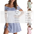 thumbnail image 4 of YuXingFu Spring Dresses for Women Mid-Length Crew Neck Plus Size Womens Dress Short Sleeve A Line Casual Summer Gray XL, 4 of 9