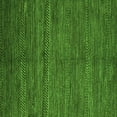 thumbnail image 1 of Ahgly Company Indoor Square Abstract Green Modern Area Rugs, 4' Square, 1 of 4