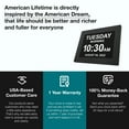 thumbnail image 5 of American Lifetime 2025 Dementia Clock – Large Display Digital Clock with Day, Date & Custom Alarms, for Seniors & Alzheimer’s, Auto-Dimming, Multi-Language, Black, 5 of 9