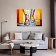thumbnail image 5 of Abstract Art Modern Decorative Painting Feet Framed Canvas Poster Bedroom Decor Sports Landscape Office Room Decor Gift,Frame-style,16x24inch(40x60cm), 5 of 8