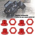 thumbnail image 4 of Acoplador de rueda RC controlador hexagonal de rueda RC accesorio RC kit hexagonal de rueda RC 4 piezas para coche de control remoto de vehículo RC ANGGREK  Otros, 4 of 8