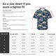 thumbnail image 5 of Fotbe Japanese Water Wave Camisa Hawaiana para Hombre Unisex – Camisa Casual de Verano con Botones de Manga Corta de Algodón y Lino,Medium, 5 of 7