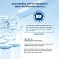 thumbnail image 3 of Glacier Fresh XWFE Water Filter, Replacement for GE XWFE, XWF Genuine Ge Refrigerator Compatible with GE French-door - 1 Pack(with chip), 3 of 11