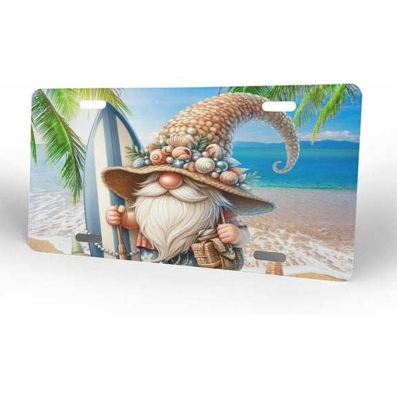 Morpho Butterfly Wings License Plate, Decorative Car Front License Plate, Aluminum Novelty License Plates Vanity Tag Metal Car Plate for Women Men 6 X 12 Inch