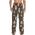 thumbnail image 2 of Bixox Men's Cute Puppy Patterned Pajama Pants with Pockets Lounge Clothes for Home, 2 of 5