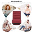 thumbnail image 4 of Spaco 5-Position Folding Floor Gaming Chair-Dark Red, Gaming Chair 360 Degree Multipurpose Floor Chair Rocker for TV, Readin, 4 of 6