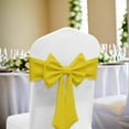thumbnail image 4 of Ties-Free Elastic Christmas Bow Chair Back Decoration - Stretchable Holiday Bow for Hotel Banquet Chair Cover Decor, 4 of 6