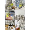 thumbnail image 5 of Bright College Aesthetics Schoolbag Plaid Schoolbag Supplies Green, 5 of 5