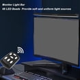 thumbnail image 4 of Barra De Luz De Monitor, Control Remoto Táctil De Atenuación Continua, Lámpara De Monitor LED De Iluminación Uniforme Suave De 2950K A 6100K Para Oficina, 4 of 7