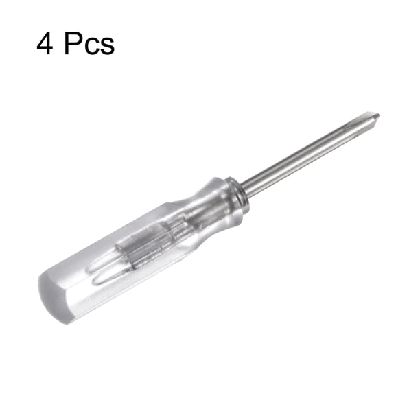 Tournevis Cruciforme Phillips #1 – Embout Magnétique 8 Pouces, Manche Rouge, Uxcell