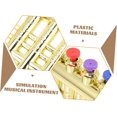 thumbnail image 3 of VOSAREA Mini Instruments Trumpet Toy Lovely Design Promote Boys and Girls' Musical Abilities,GOLD, 3 of 9