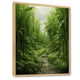 thumbnail image 2 of Designart "Chive Symphony Herbs II" Floral Framed Wall Art - Traditional Green Herbs Bedroom Framed Canvas Wall Art, 2 of 6
