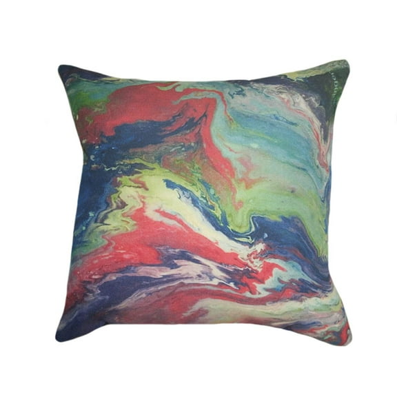 Gingerelly Custom Art Decorative 13"x13" Indoor/Outdoor Throw Pillow