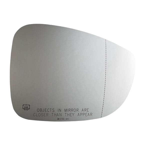 Burco 5766WH Miroir Grand Angle Chauffé à Droite pour 17-18 Chrysler Pacifica
