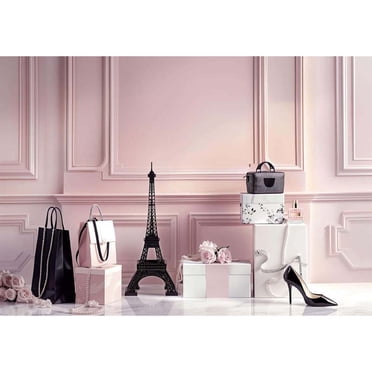 Allenjoy Pink Fashion Boutique Backdrop