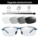 thumbnail image 3 of Gafas de sol YIMI, polarizadas, fotocromáticas, con montura azul, 3 of 6
