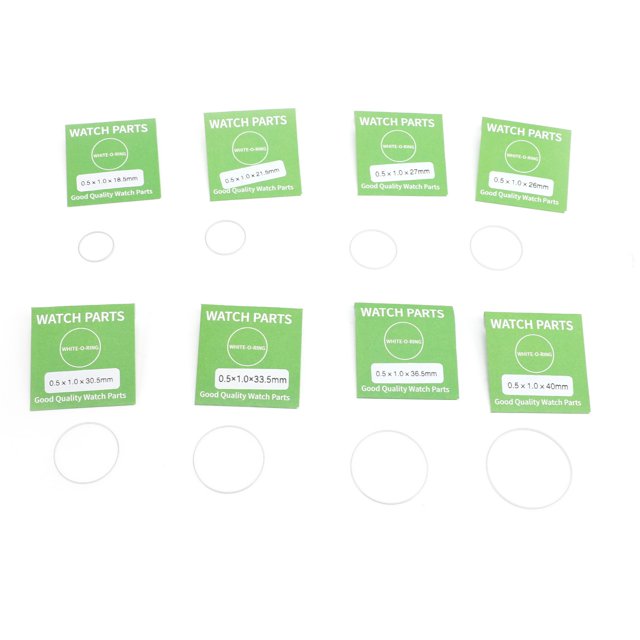 Kit de Resaració de Juntas Tóricas de Reloj A Prueba de Agua, Juego de Mantenimiento para Relojeros, Lavadoras de Relojes