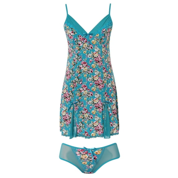 Richie House Women's Slip Dress Pajama Sleepwear Set RHW2326