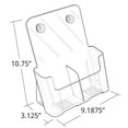 thumbnail image 3 of Azar Displays Acrylic Brochure Holder, 2/PK (252386) (AZA252386), 3 of 3