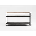 thumbnail image 5 of Novasolo Indoor Modern Home Decorative Furniture Console Table - Natural & Black, 5 of 7